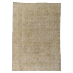 Distressed Vintage Turkish Sivas Rug with Modern Rustic Style