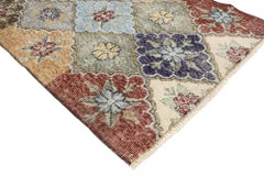 The Rosette Grid: Vintage Zeki Muren Sivas Masterpiece of Poetic Modern Elegance