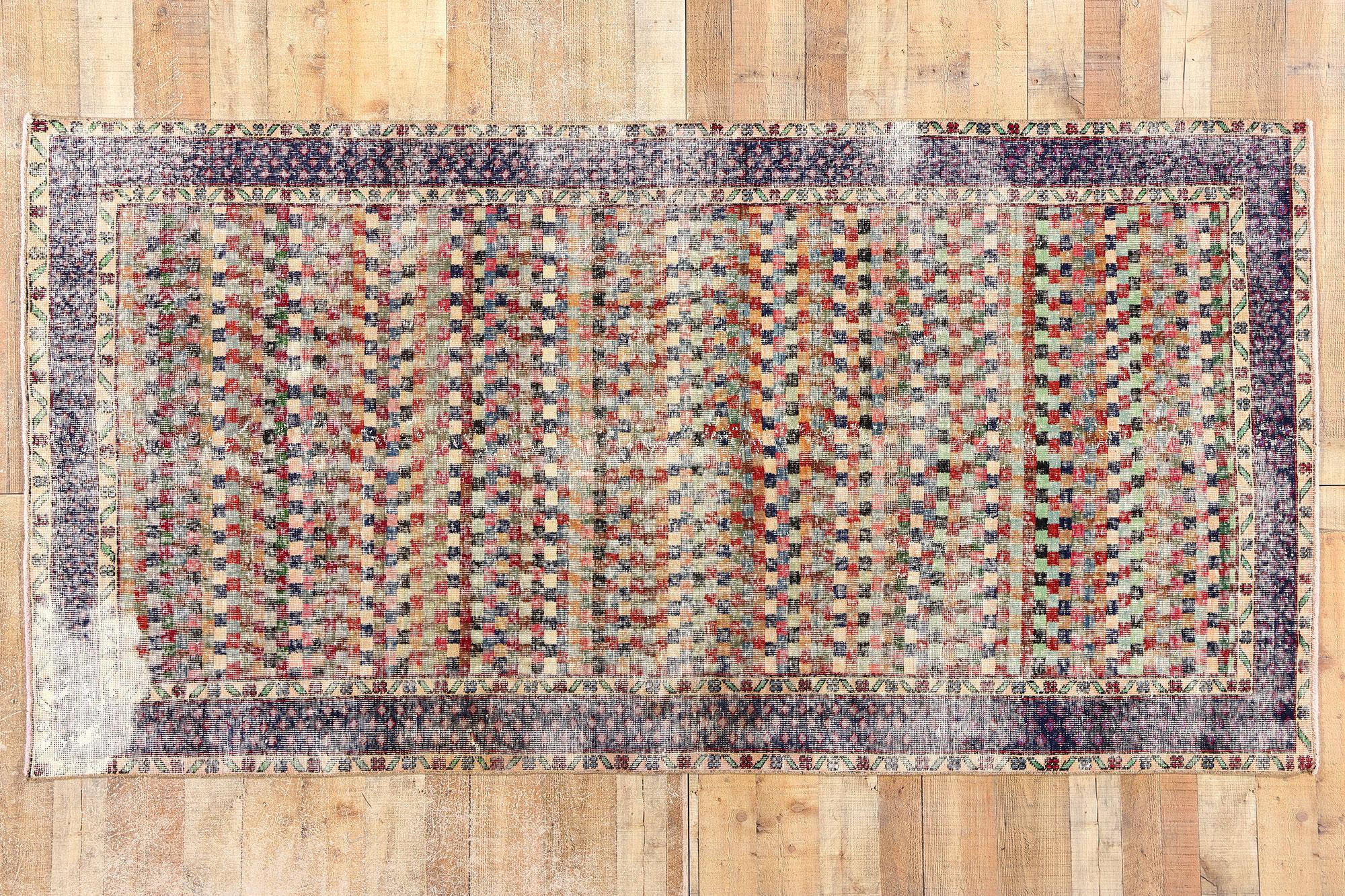 Zeki Muren Vintage Turkish Sivas Rug For Sale 2