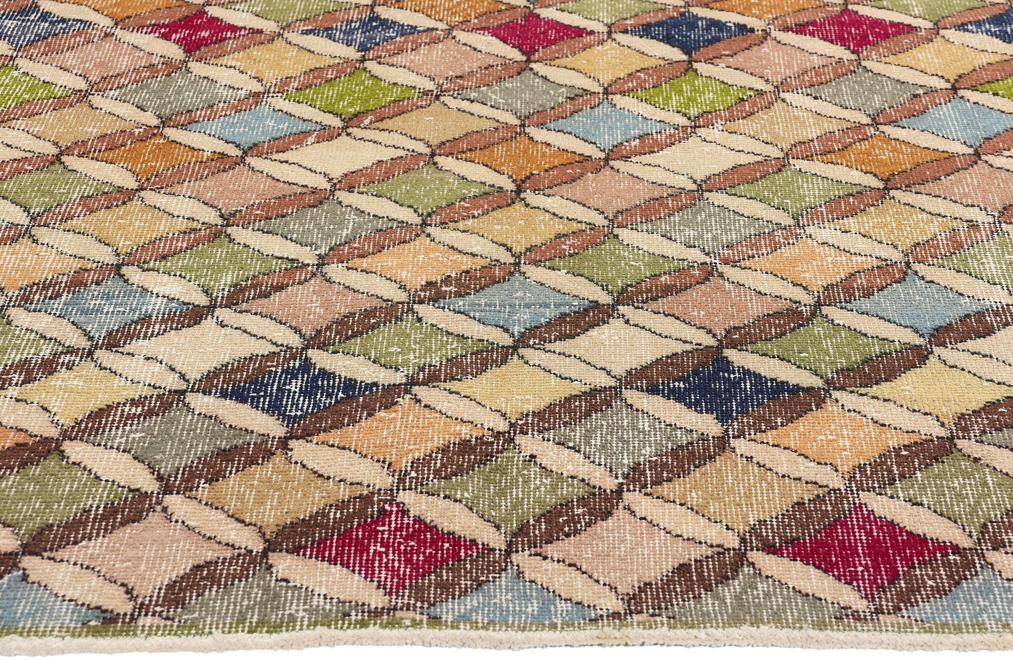 Turc Tapis turc Sivas vintage Zeki Muren en vente