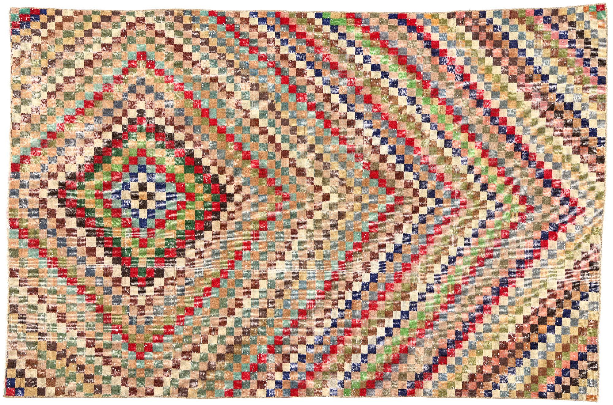 Tapis turc Sivas vintage Zeki Muren en vente 2