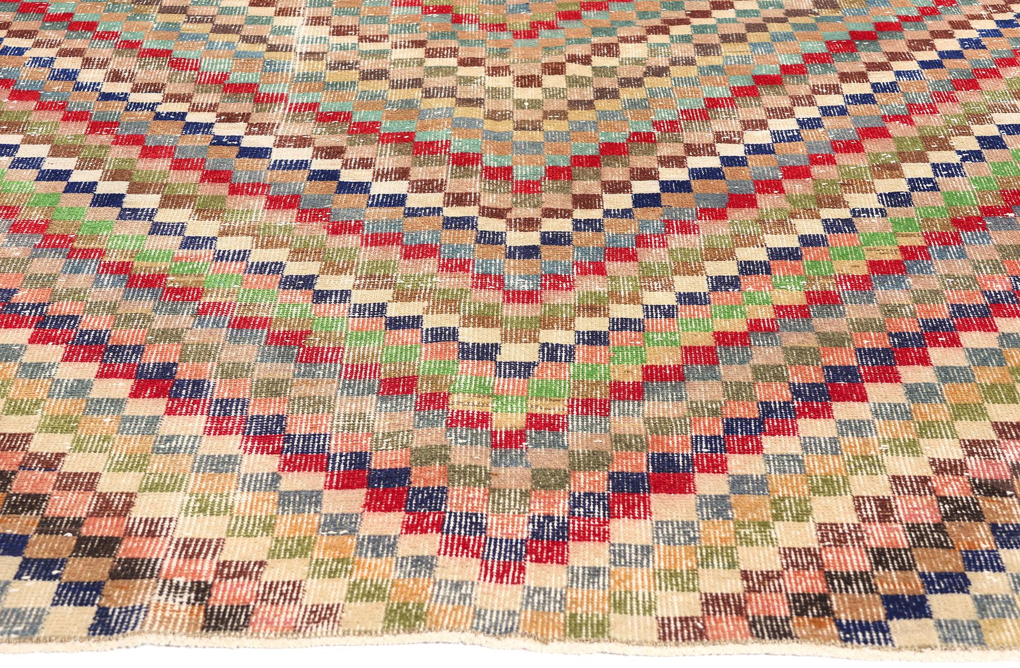 Turc Tapis turc Sivas vintage Zeki Muren en vente