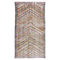 Zeki Muren Vintage Turkish Sivas Rug