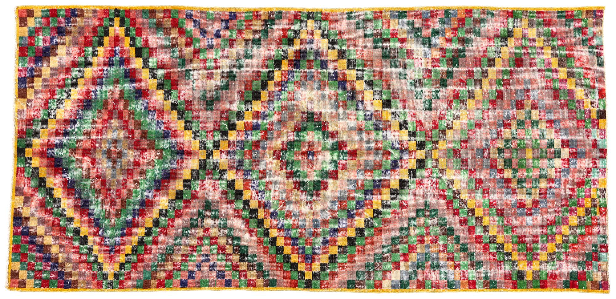 Alfombra Sivas Turca Vintage Zeki Muren en venta 2
