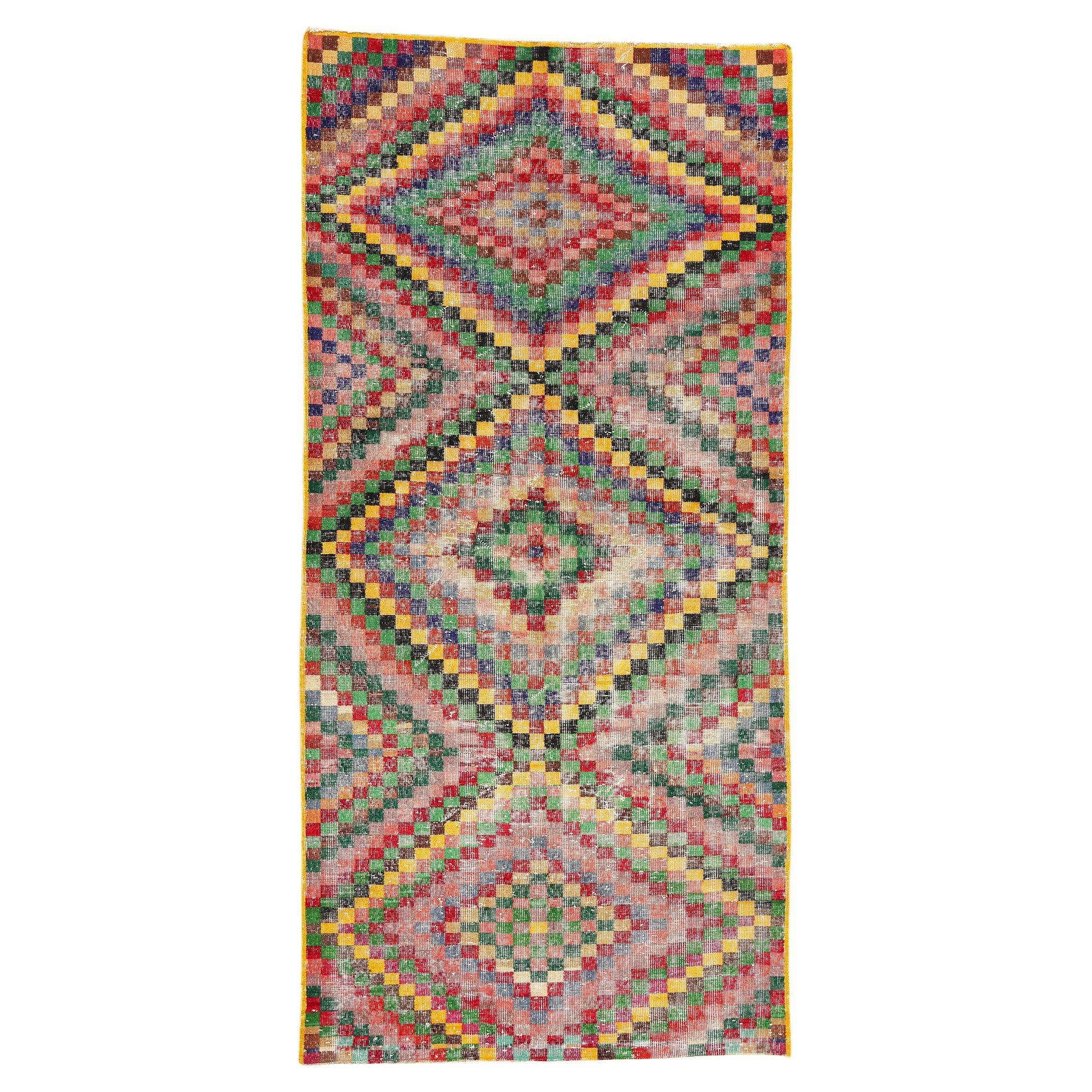 Tapis turc Sivas vintage Zeki Muren en vente