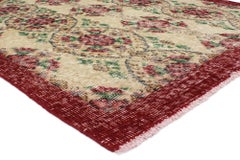 Vintage Turkish Sivas Rug