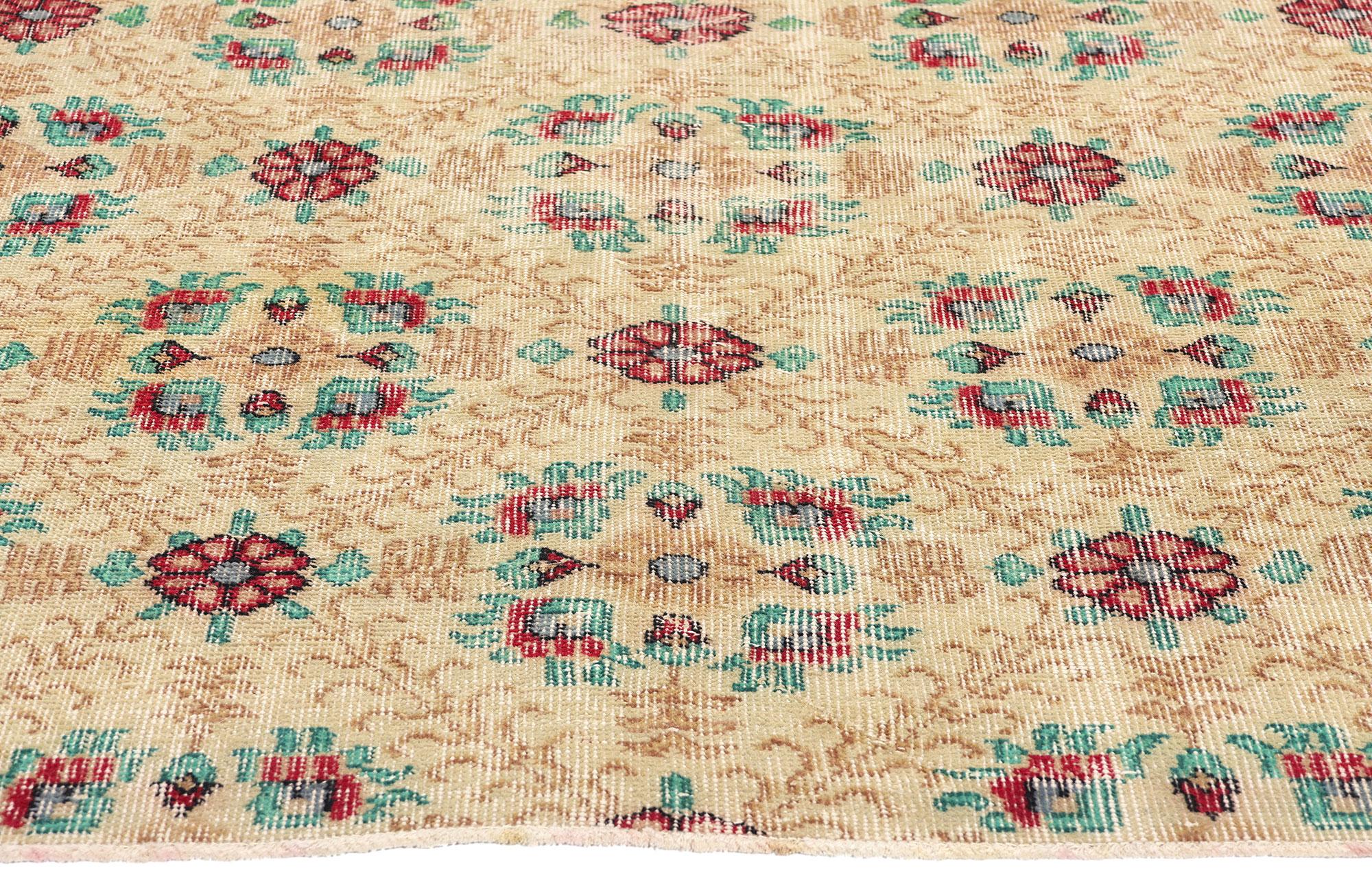 Turc Tapis Sivas turc vintage vieilli en vente