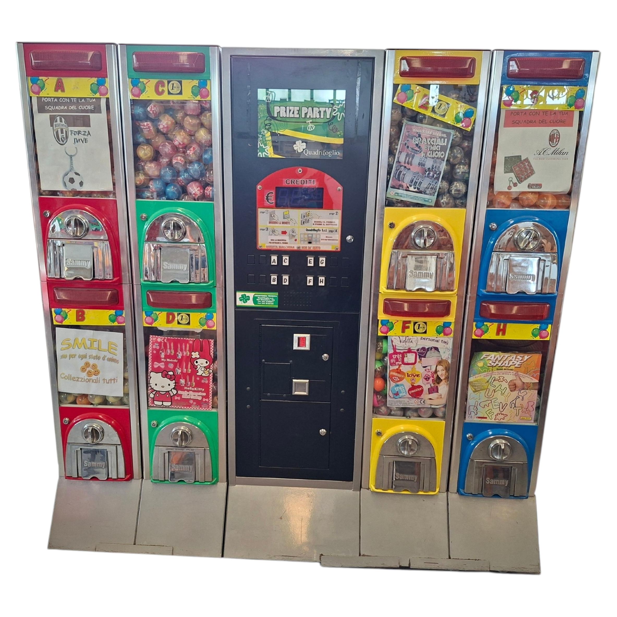 Professional Vending Machine "Sammy Prize Party" - 8 Stations