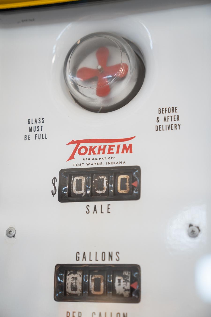Distributore benzina SHELL américain anni 50/60 en vente 7