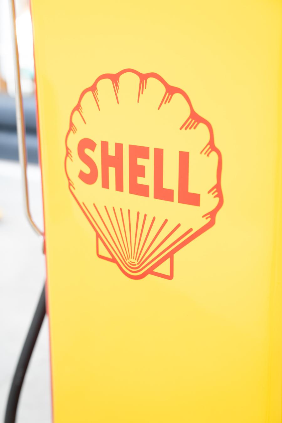 Distributore benzina SHELL américain anni 50/60 en vente 13