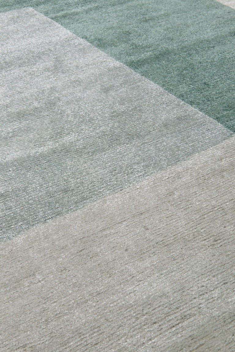 District Spruce Handknotted Rug by Kelly Wearstler For Sale at 1stDibs