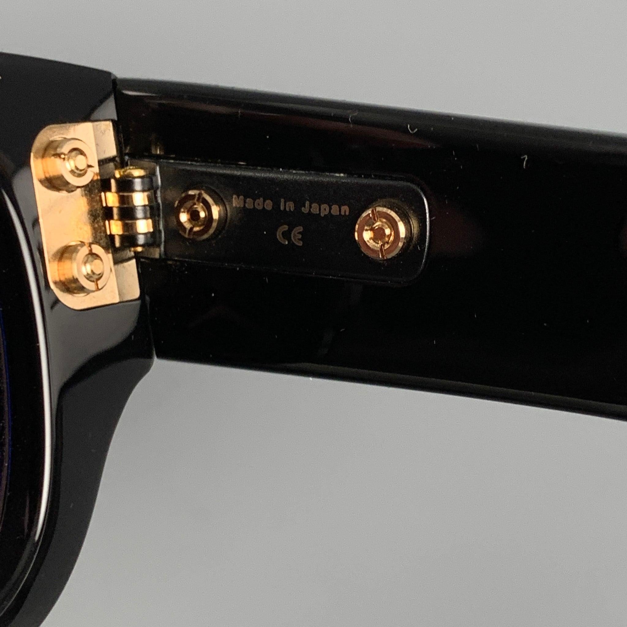 DITA Black Gold Acetate Sunglasses 1
