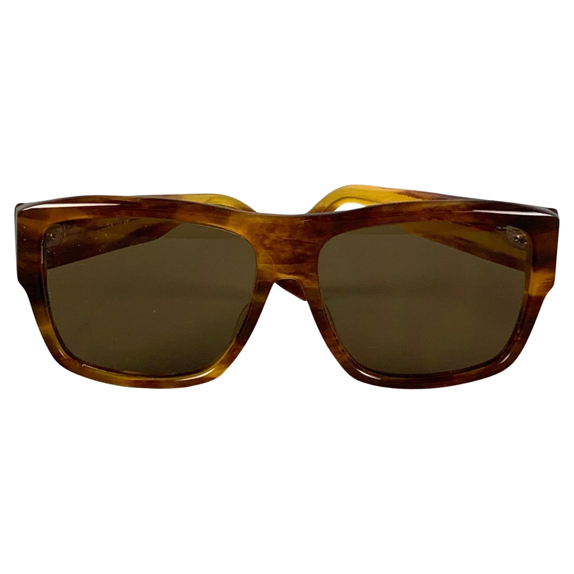 DITA Brown Tortoise Acetate Insider Sunglasses For Sale at 1stDibs