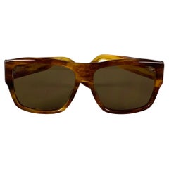 DITA Insider-Sonnenbrille aus braunem Schildpatt Acetat