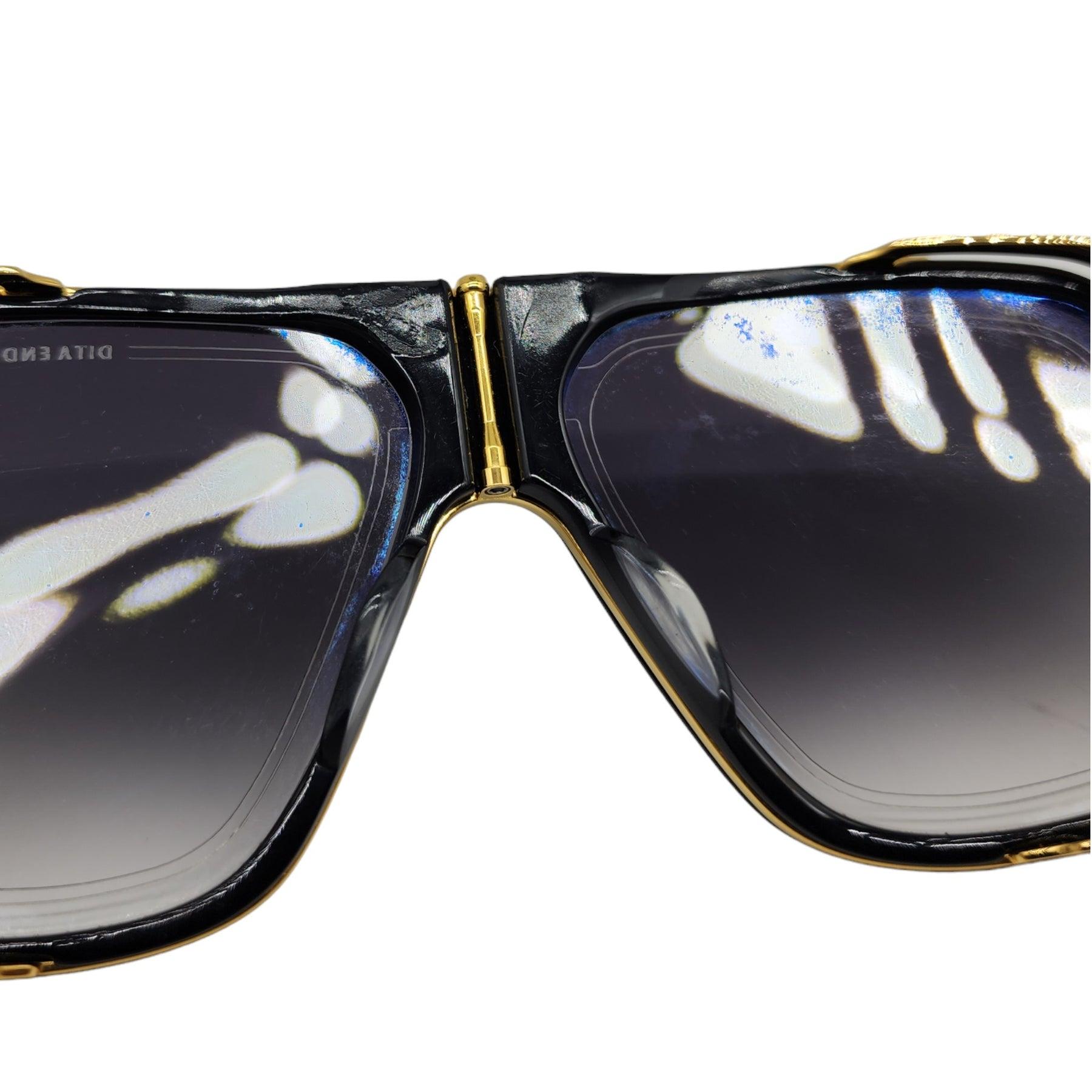 Dita Endurance 79 Sonnenbrille Schwarz-Gold Damen im Angebot