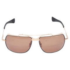 Dita Gold-Tone Aviator Sunglasses