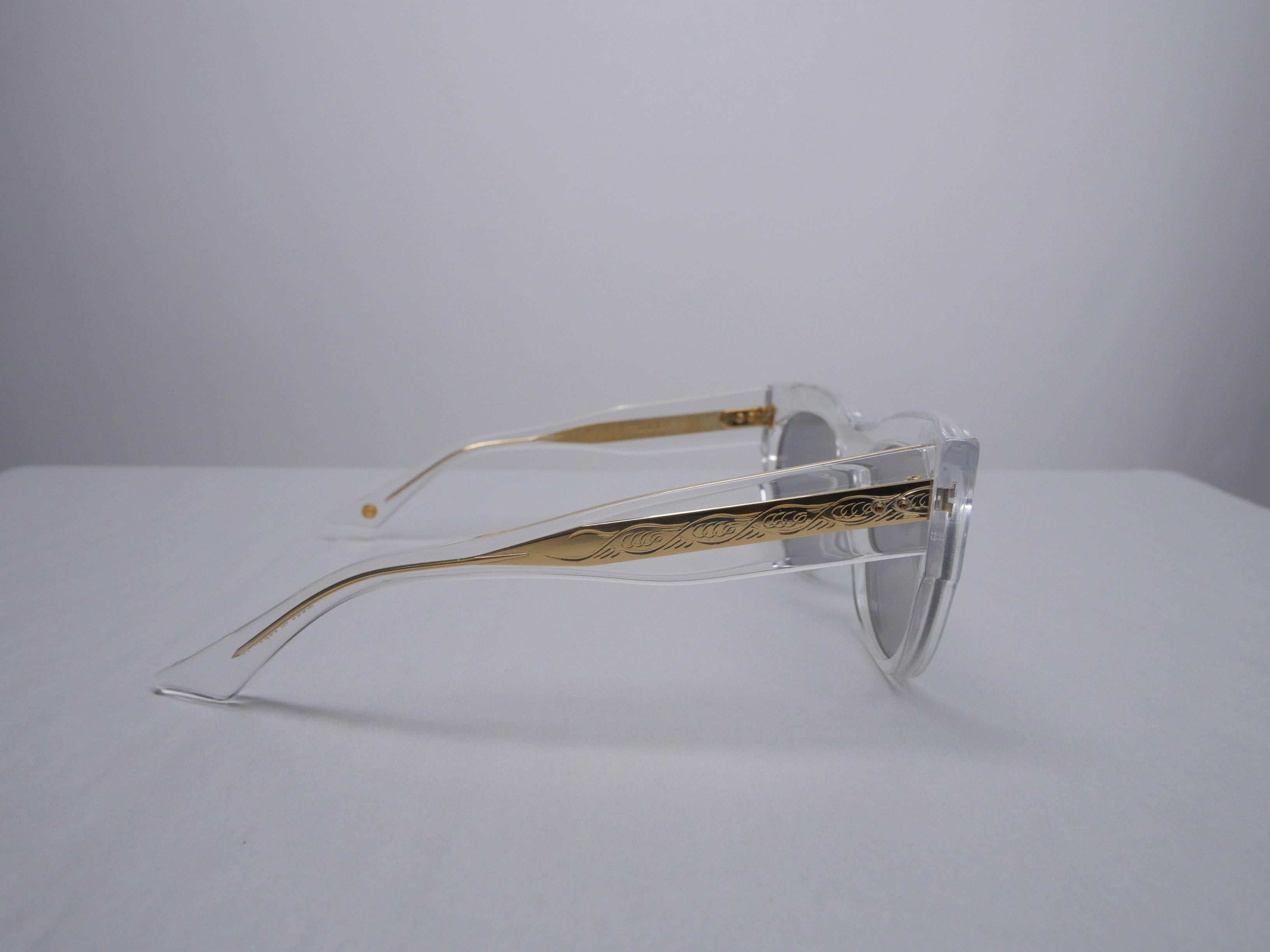 Women's or Men's DITA Sunglasses Braindancer Crystal Clear