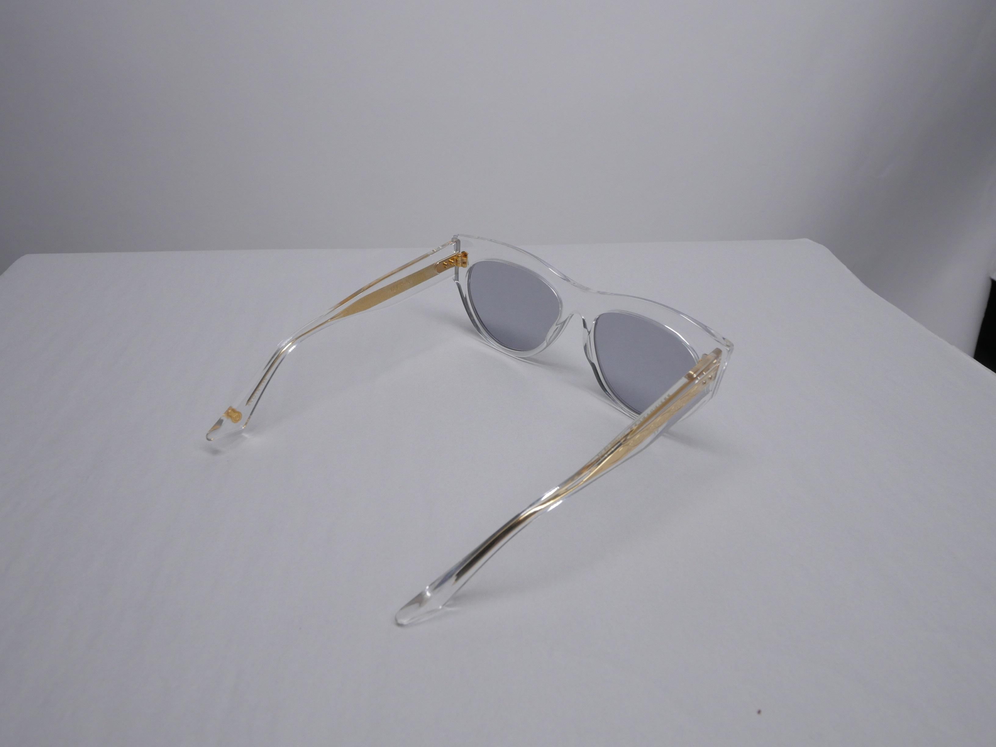DITA Sunglasses Braindancer Crystal Clear 1