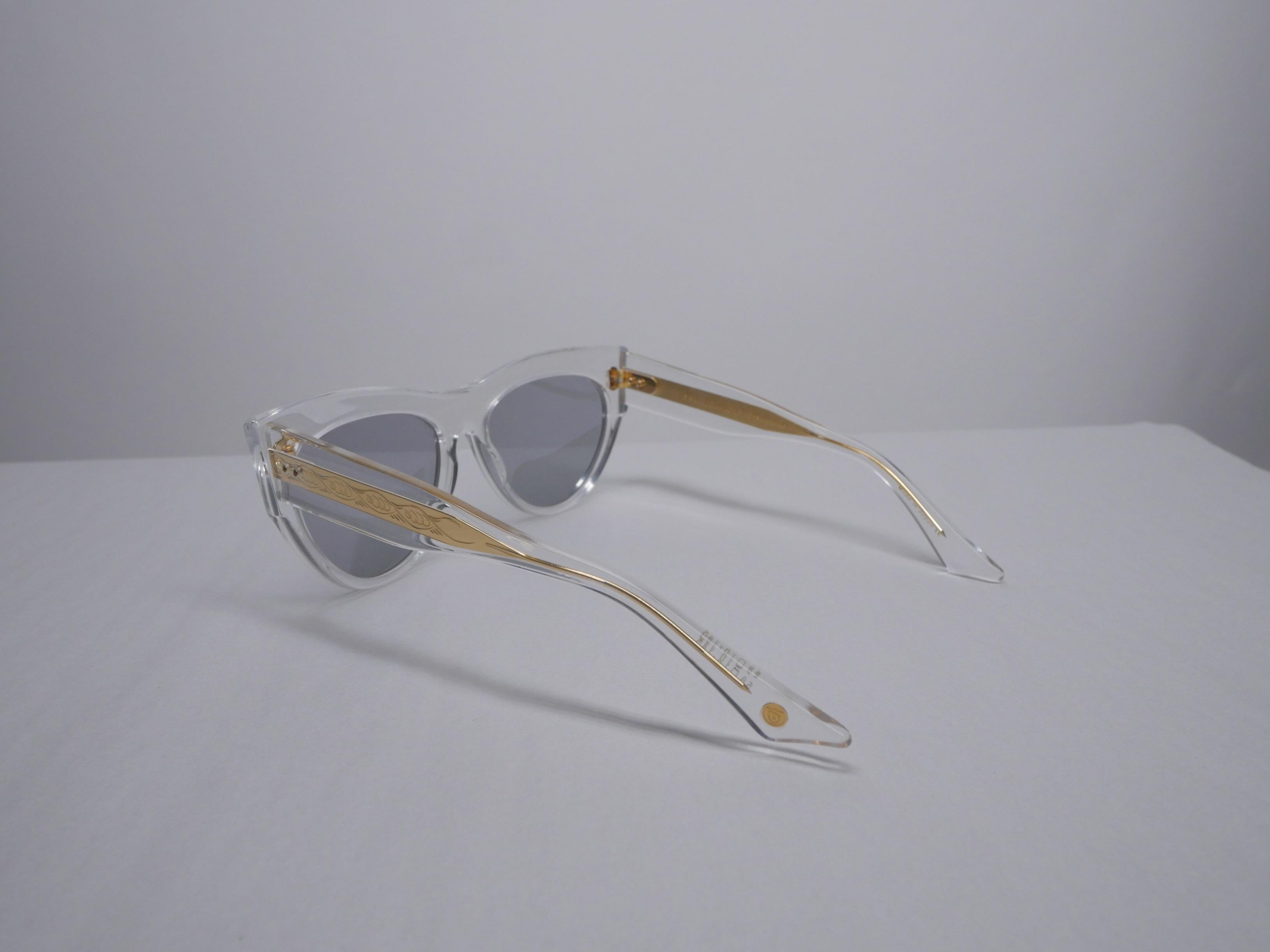 DITA Sunglasses Braindancer Crystal Clear 3