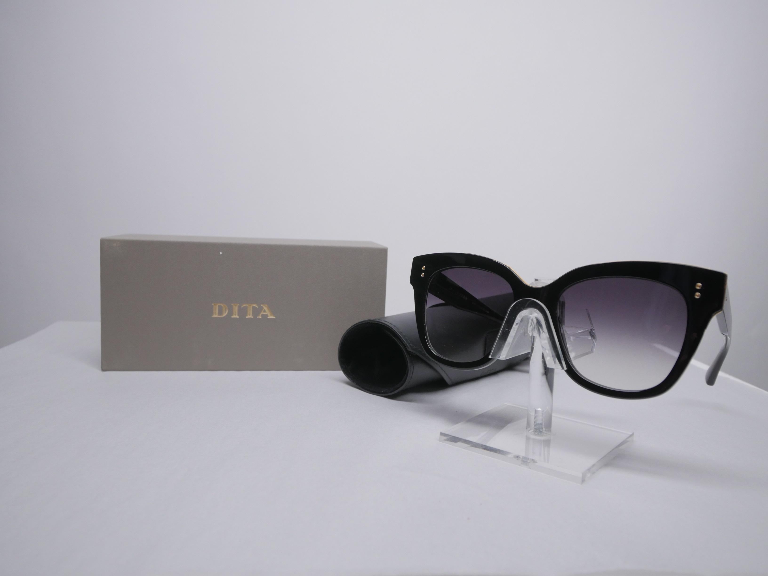 DITA Sunglasses Daytripper Black In New Condition In Bridgehampton, NY