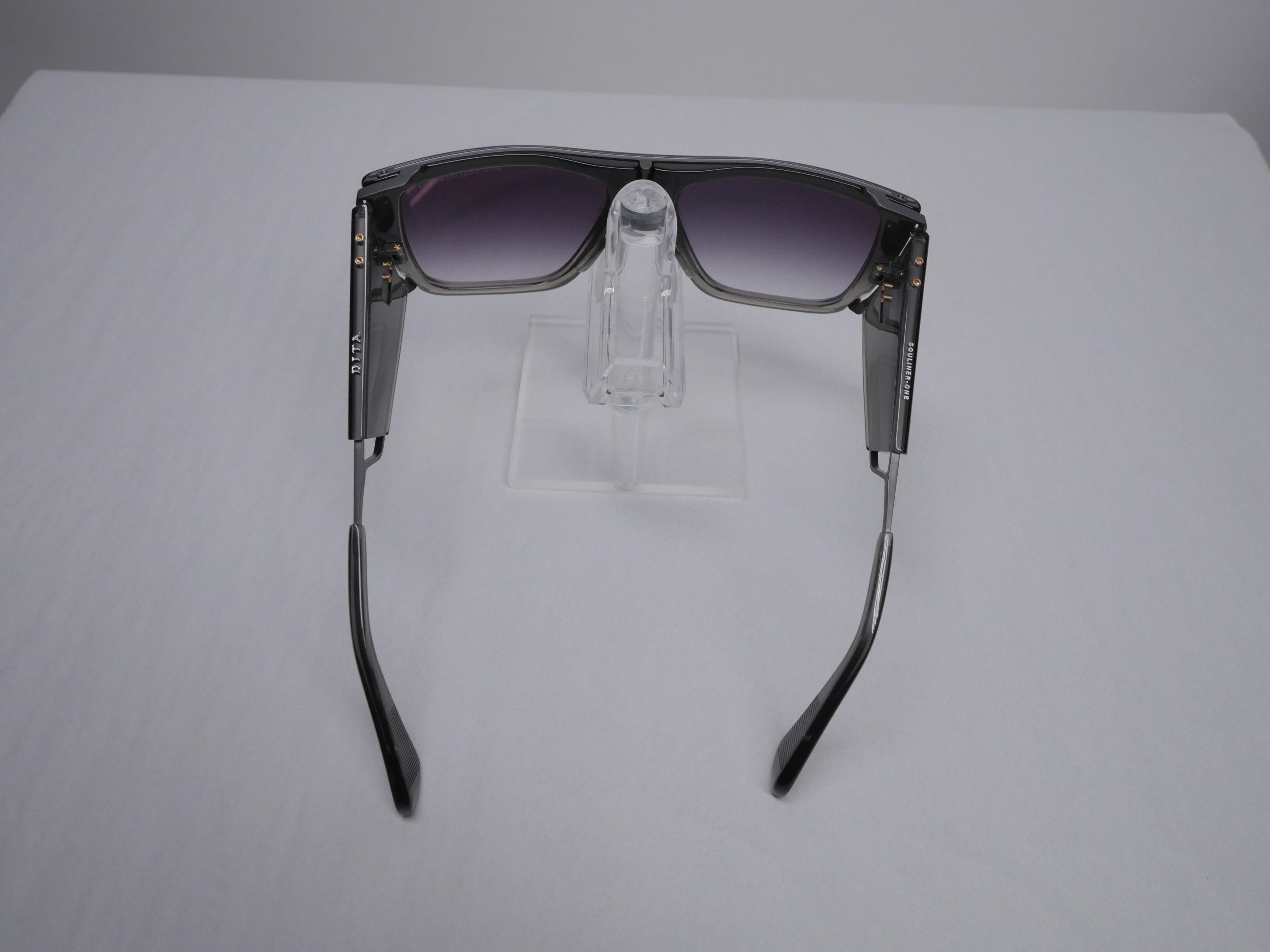 DITA Sunglasses Souliner-One Black In New Condition In Bridgehampton, NY