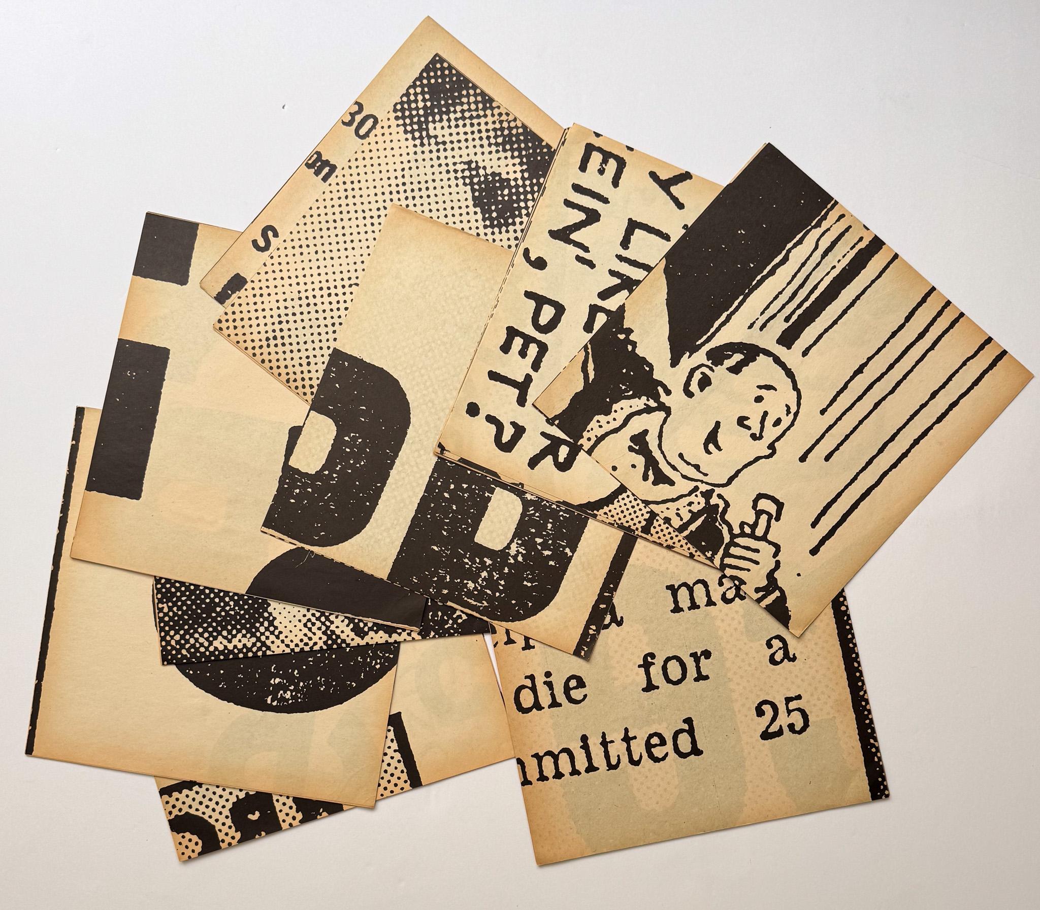 Dieter Roth’s Quadrat Print/Quadrat Blatt/Feuilles Carat/Kwadraat Blatt, one of a series of experiments in printing sponsored by the Dutch printing house Steendrukkerij de Jong Hilversum, edited by Pieter Brattinga, and published in limited editions