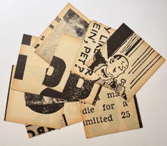 Diter Rot [Dieter Roth]: Tagesspiegel Quadrat Print