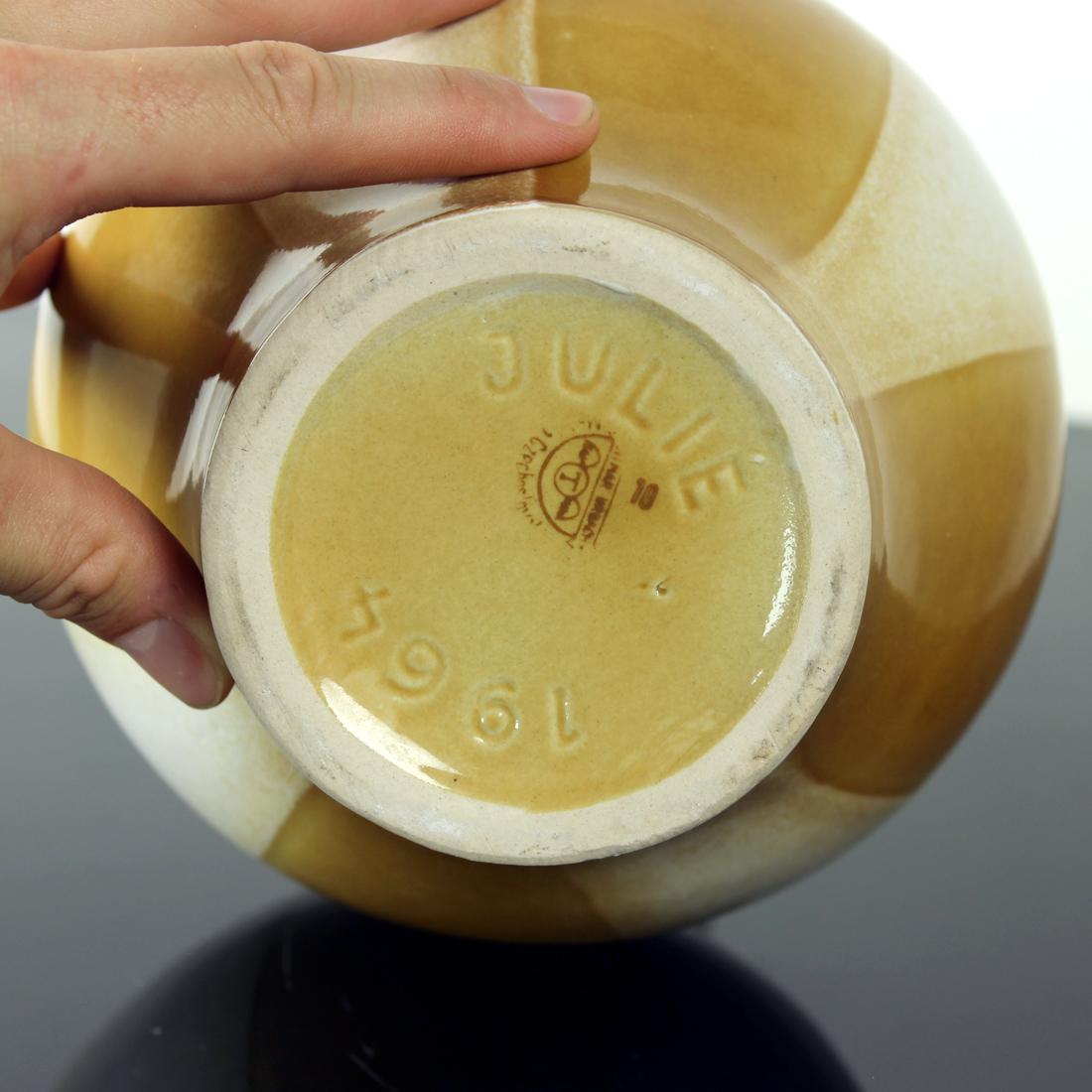 Vaso in ceramica Ditmar Urbach Dalla collezione Julie, Cecoslovacchia 1964 in vendita 2