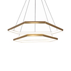 Ditri Cascade DXC43, Hexagon Modern Chandelier Light Fixture