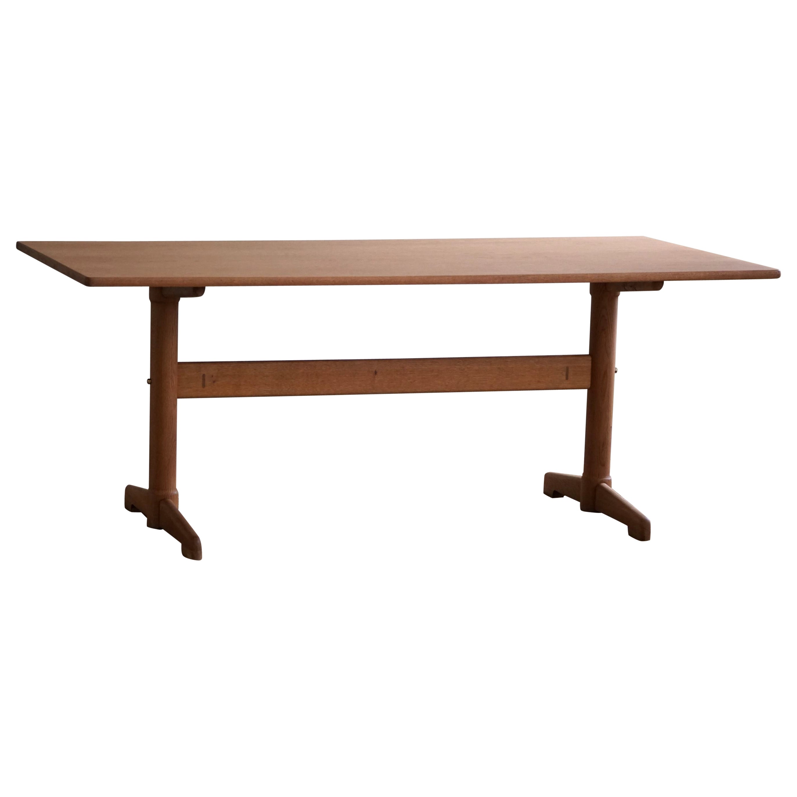 Ditte & Adrian Heath, Esszimmertisch aus Eiche und Teakholz, Mid-Century Modern, 1960er Jahre