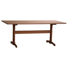 Ditte & Adrian Heath, Esszimmertisch aus Eiche und Teakholz, Mid-Century Modern, 1960er Jahre