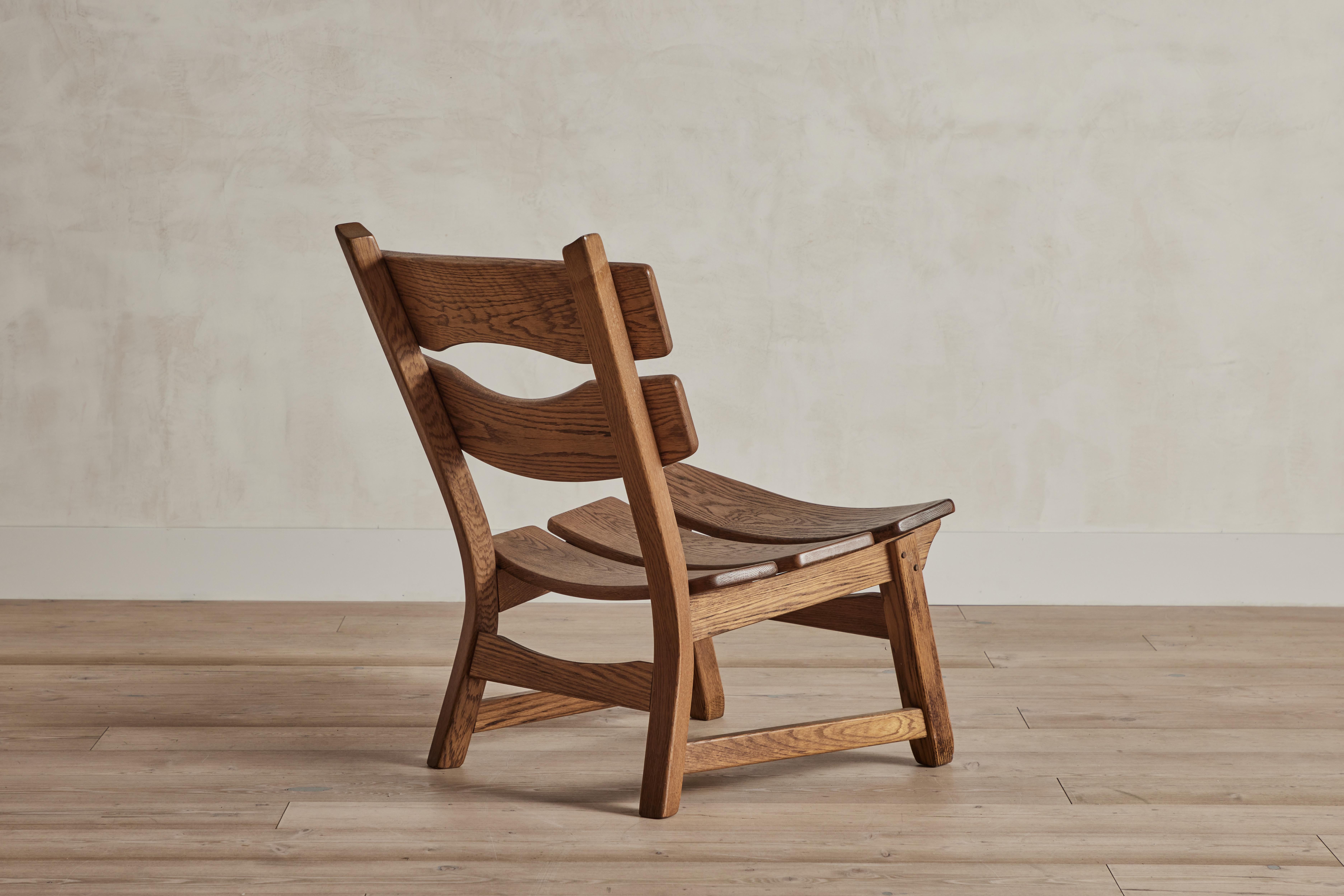 Dutch Dittman Armless Lounge Chair