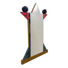 Diva-Spiegel von Ettore Sottsass, Memphis Milano, 1984