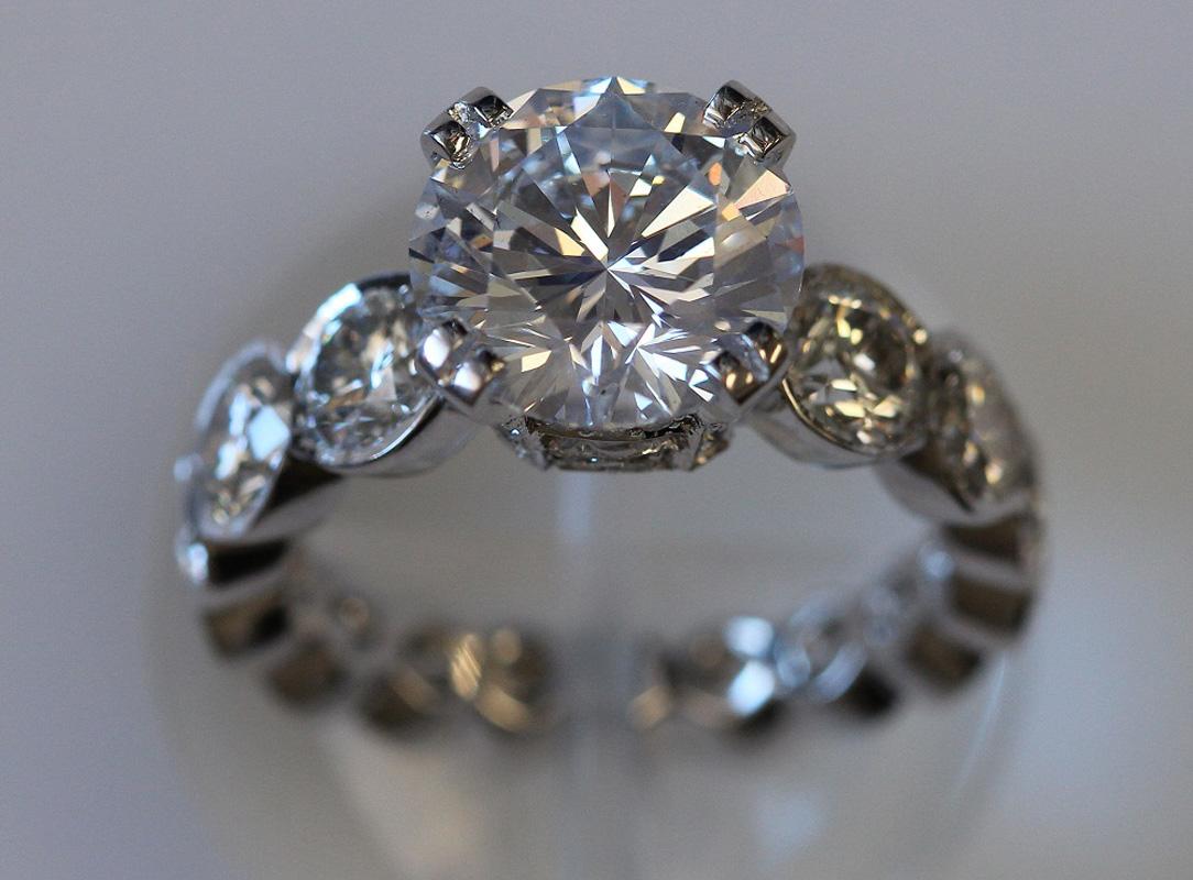 Modern Diva Ring, Ben Dannie Design For Sale