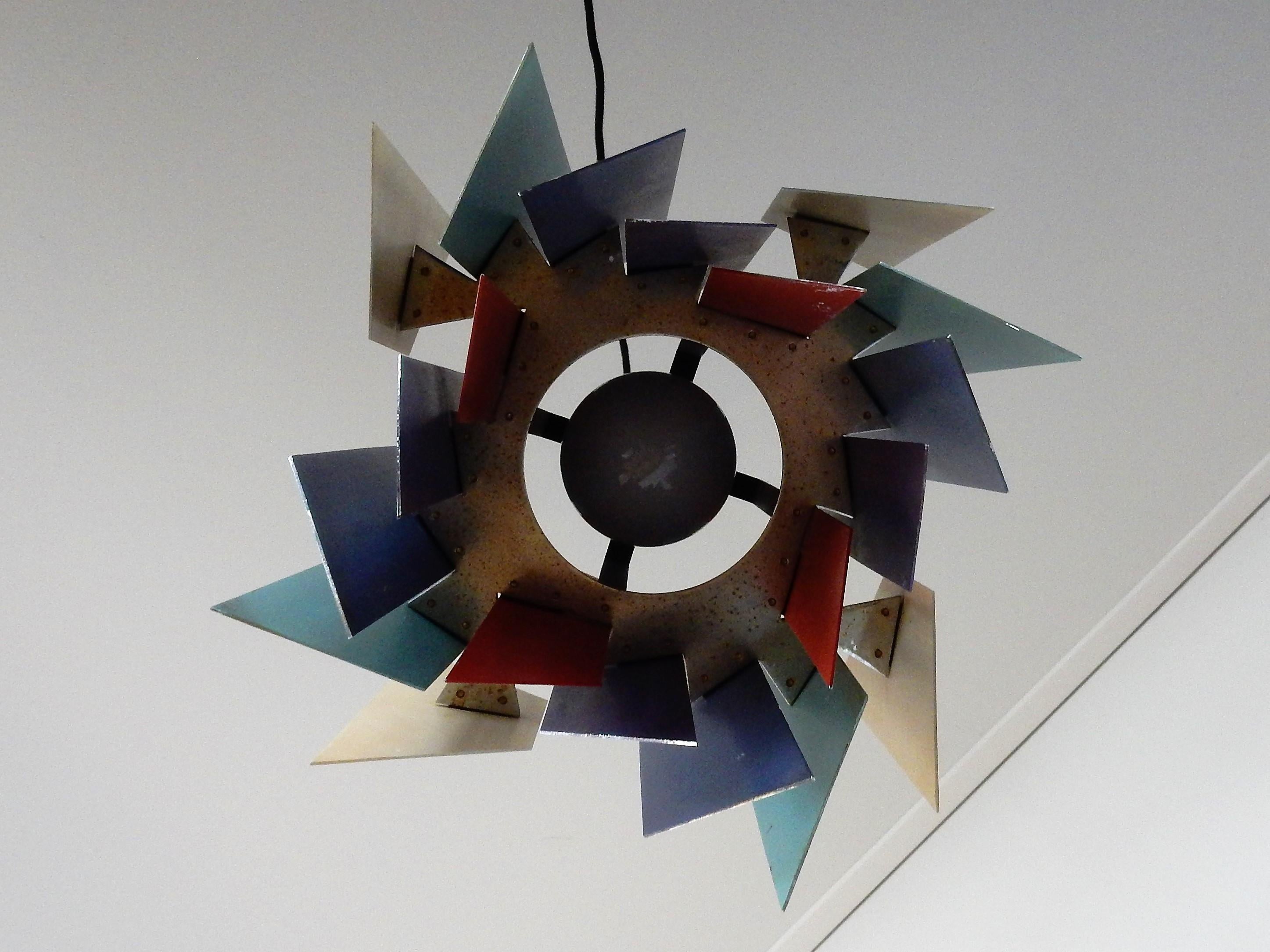 Mid-Century moderno Lampada a sospensione Divan o Tivoli-2 di Simon P. Henningsen per Lyfa, Danimarca, anni '60 in vendita