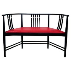 Divanetto postmoderno Ernest Archibald Taylor Style 1980’s Design Modernariato