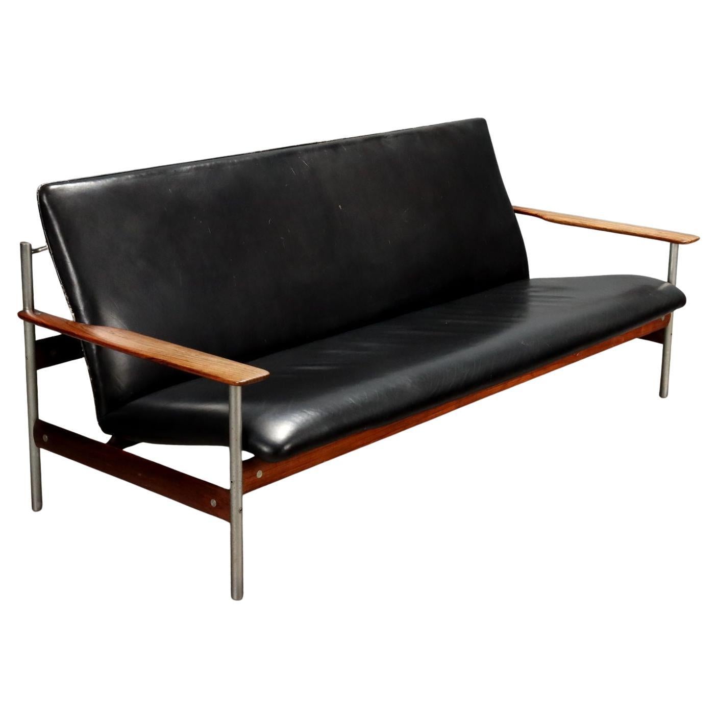 Divano 
1001
 di Sven Ivar Dyesthe per Dokka Møbler anni 60 in pelle