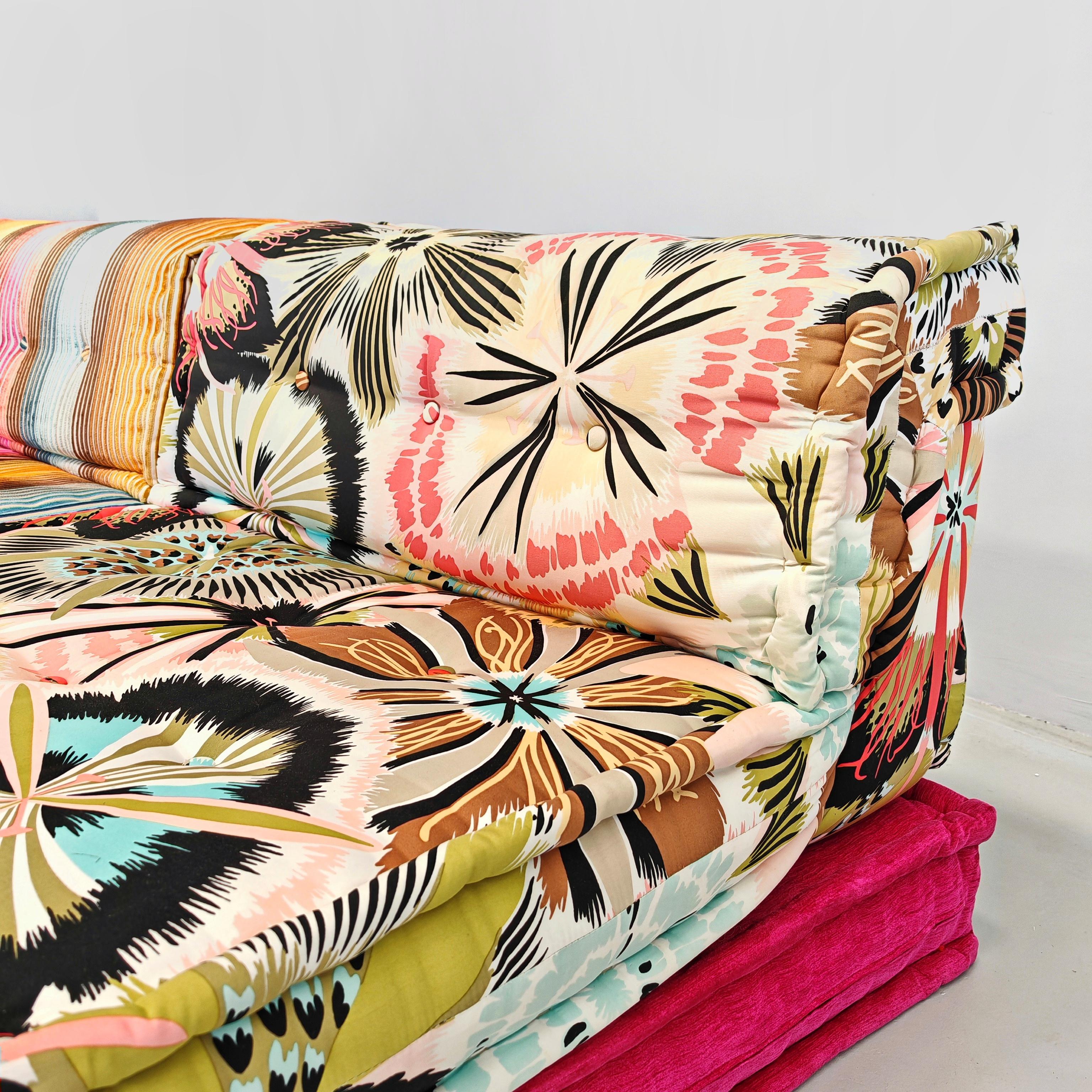 Divano 11 elementi Mah Jong Roche Bobois di H. Hopfer tessuti Missoni in vendita 8