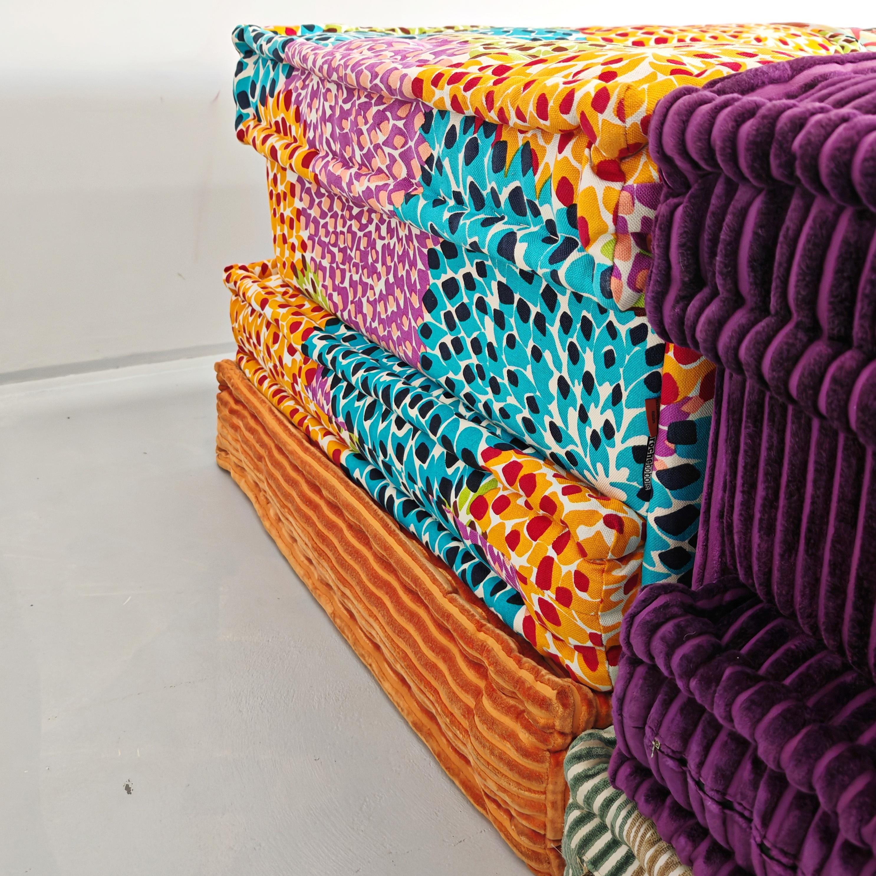 Mah Jong Roche Bobois Canapé 12 pièces par H. Hopfer tissus fins Missoni en vente 3