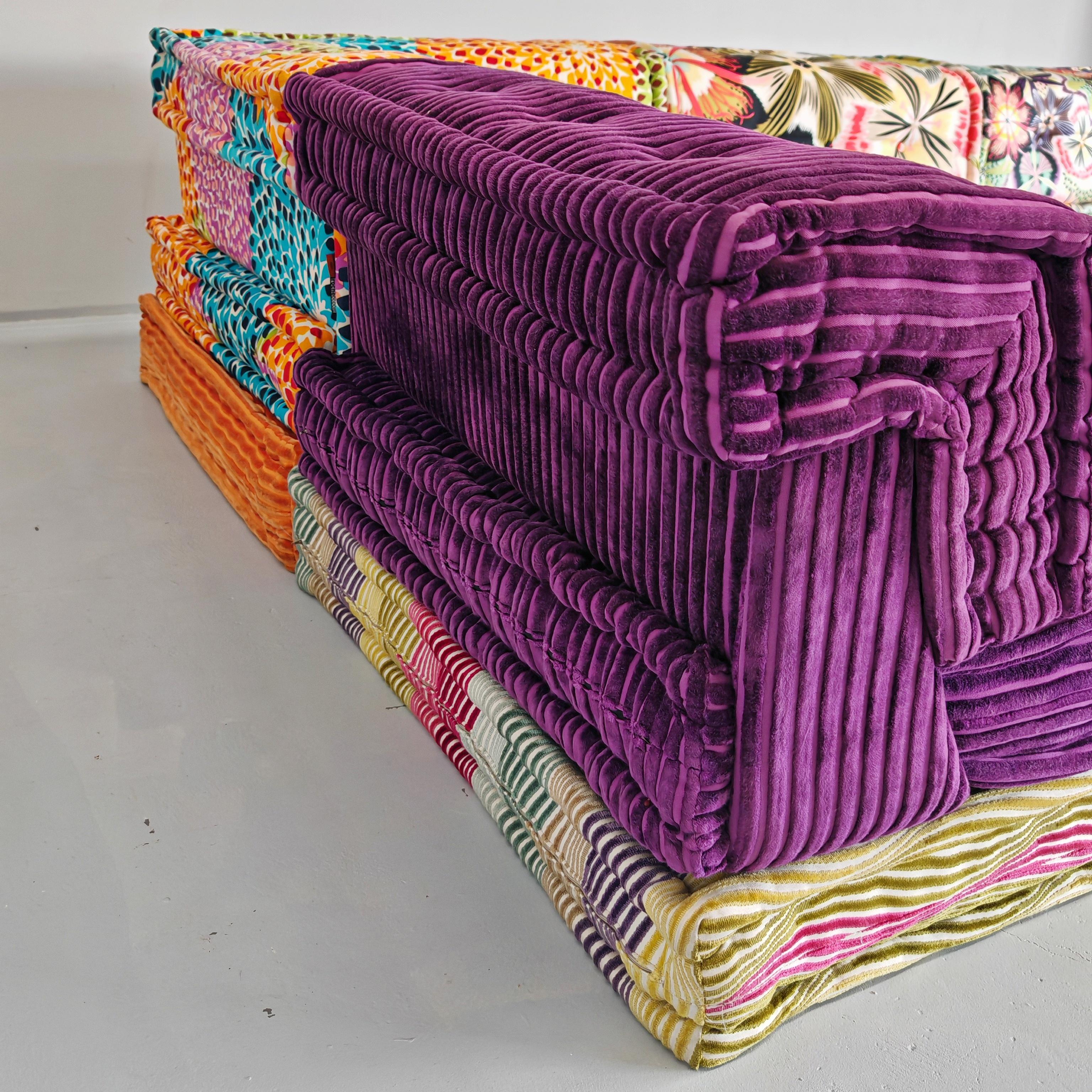 Mah Jong Roche Bobois Canapé 12 pièces par H. Hopfer tissus fins Missoni en vente 4