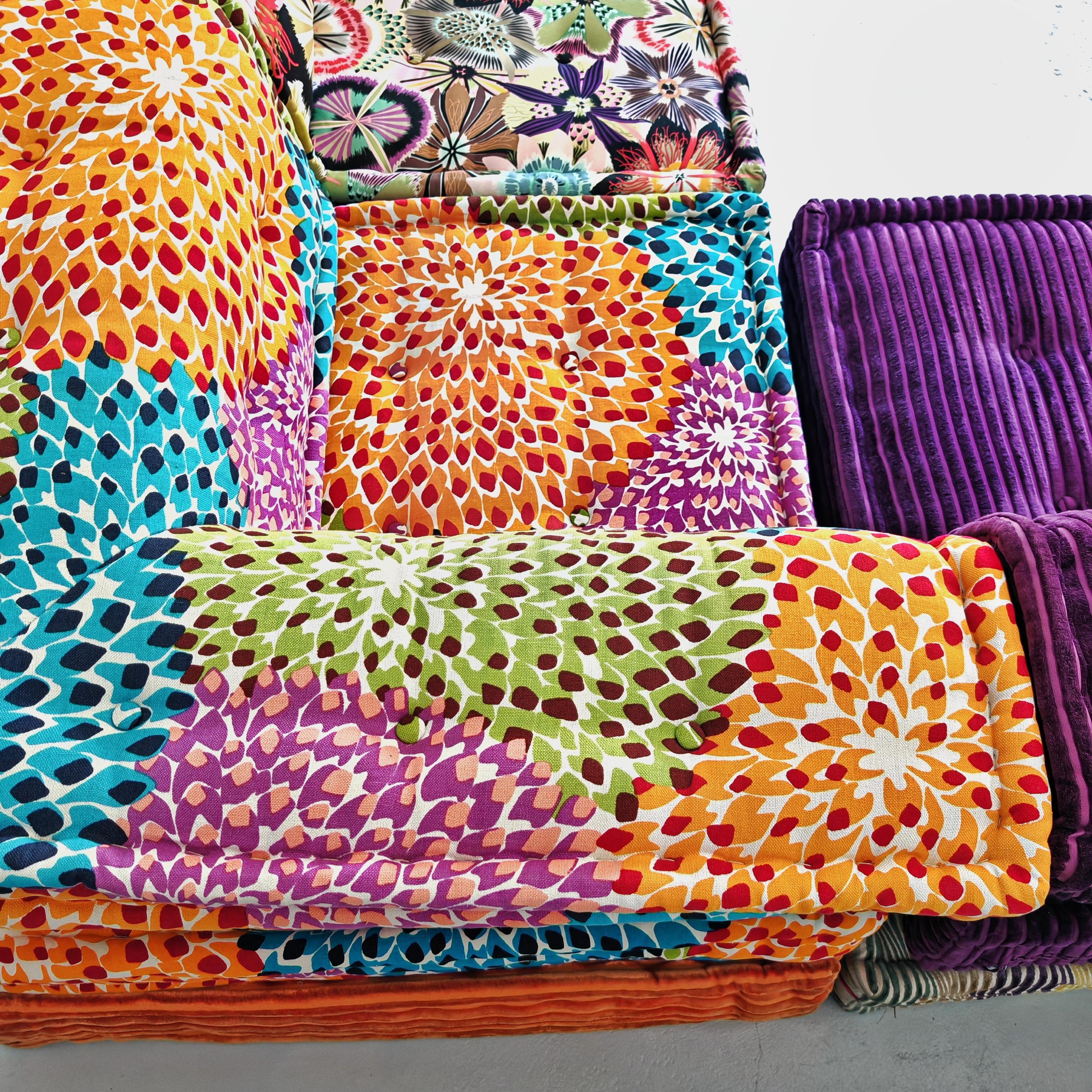 Mah Jong Roche Bobois Canapé 12 pièces par H. Hopfer tissus fins Missoni en vente 5