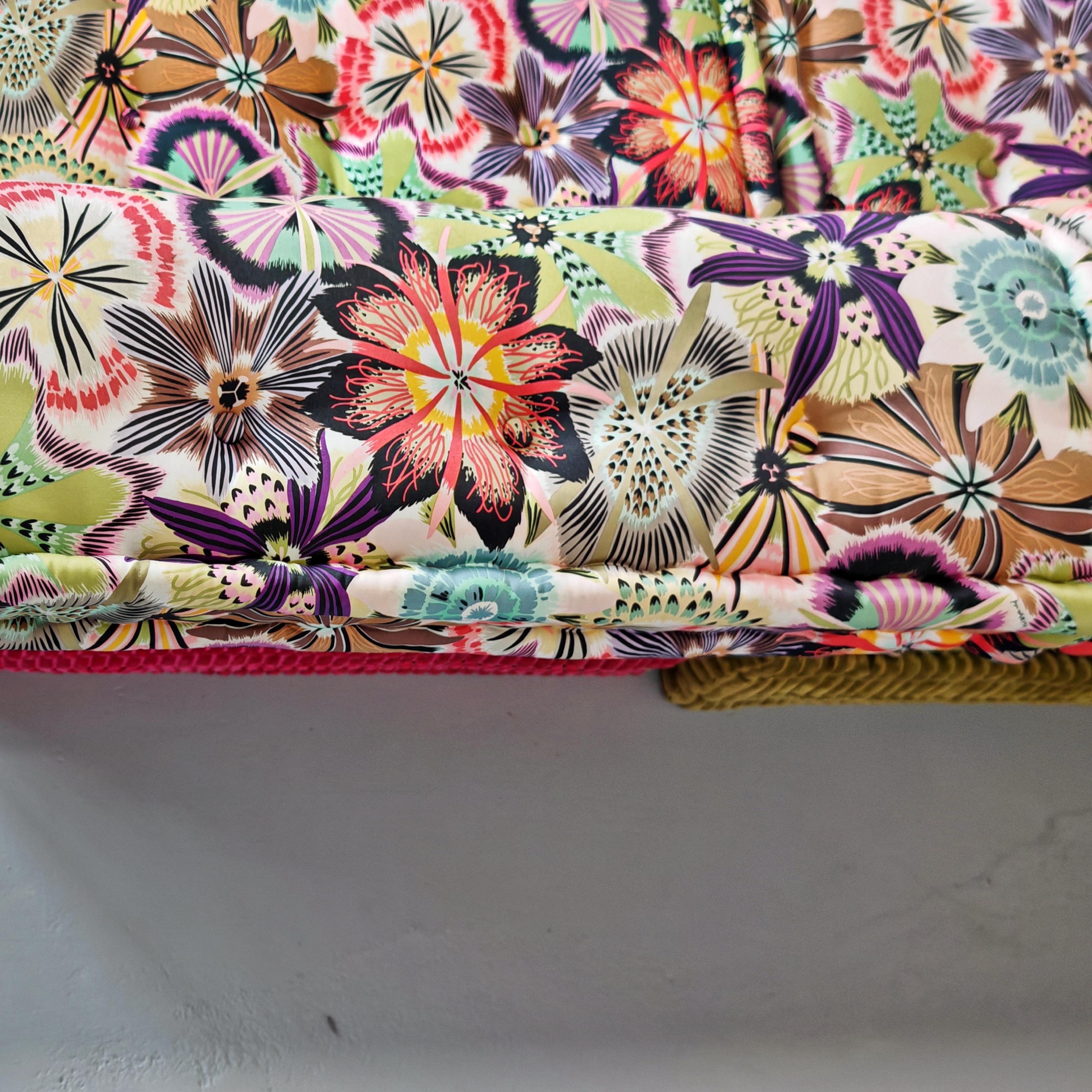 Mah Jong Roche Bobois Canapé 12 pièces par H. Hopfer tissus fins Missoni en vente 7