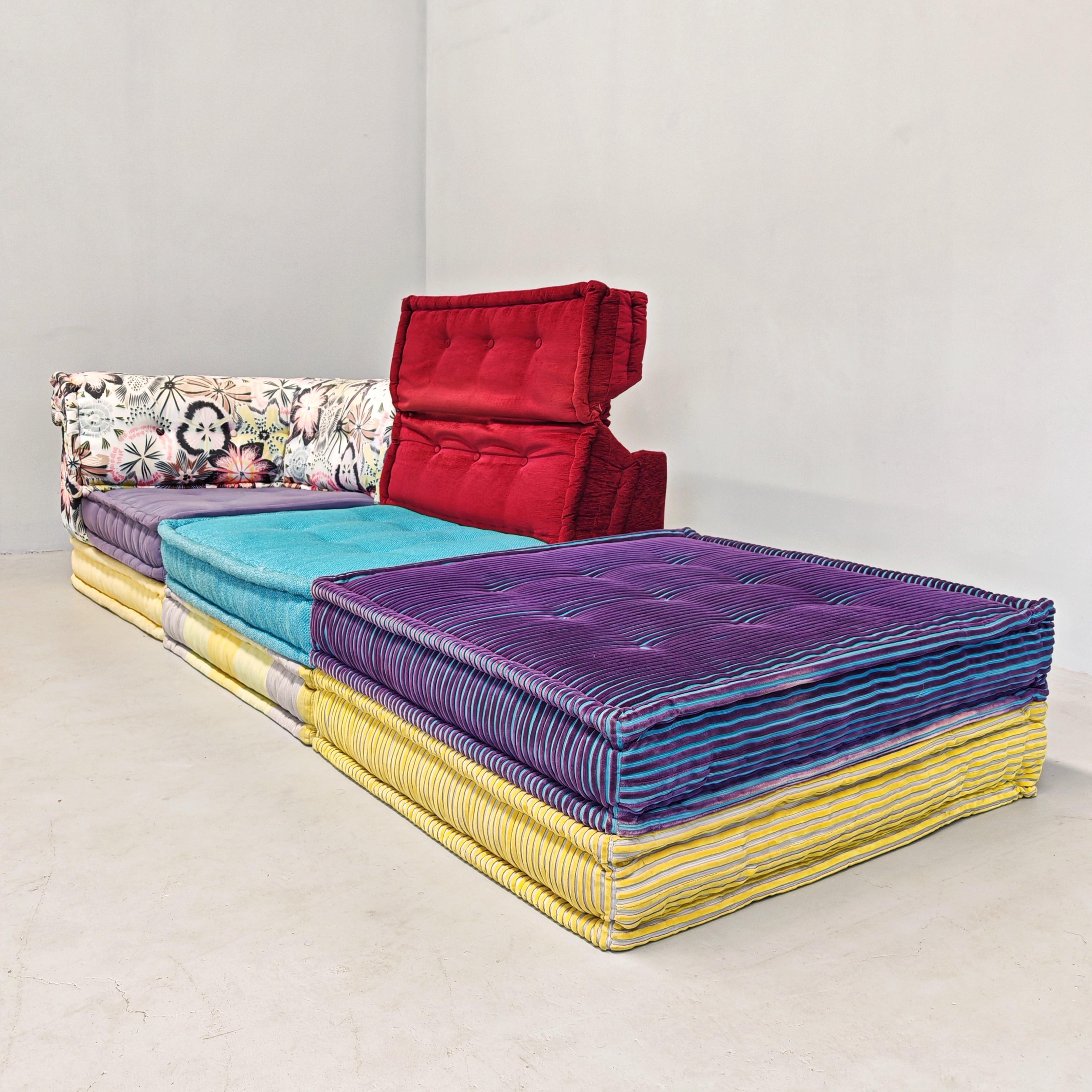 Mah Jong Roche Bobois Canapé 8 pièces par H. Hopfer tissus fins Missoni en vente 2