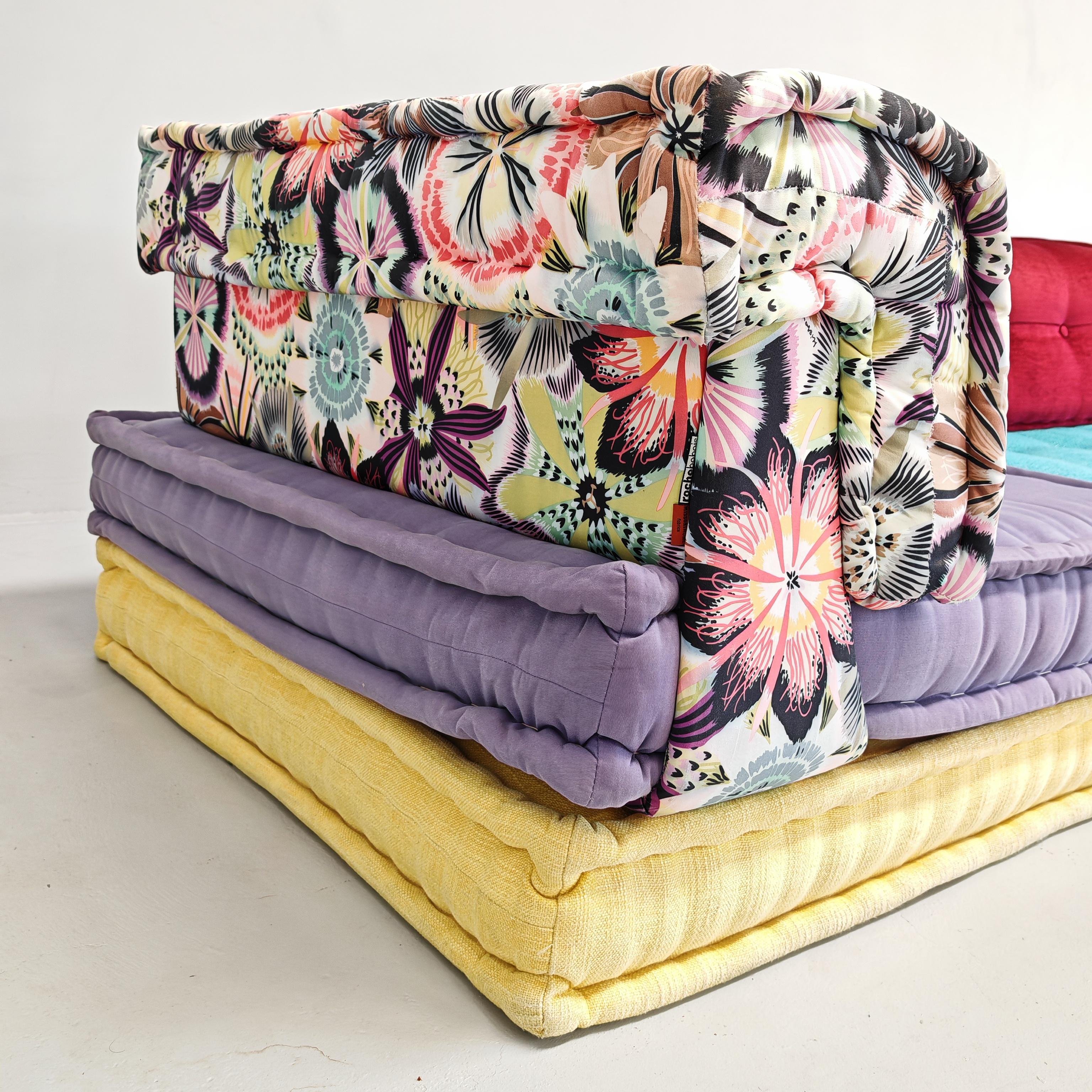 Mah Jong Roche Bobois Canapé 8 pièces par H. Hopfer tissus fins Missoni en vente 4