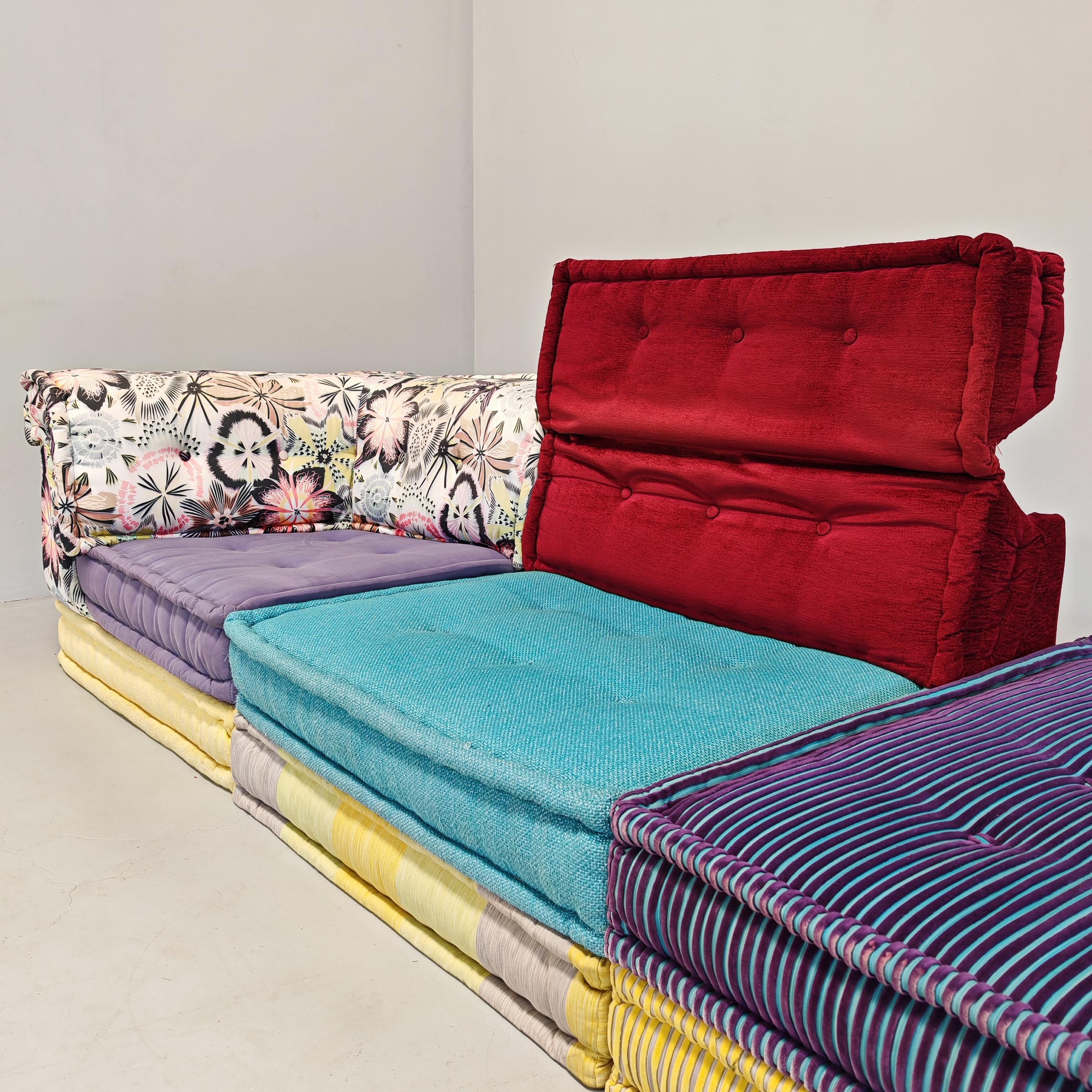 Mah Jong Roche Bobois Canapé 8 pièces par H. Hopfer tissus fins Missoni en vente 5