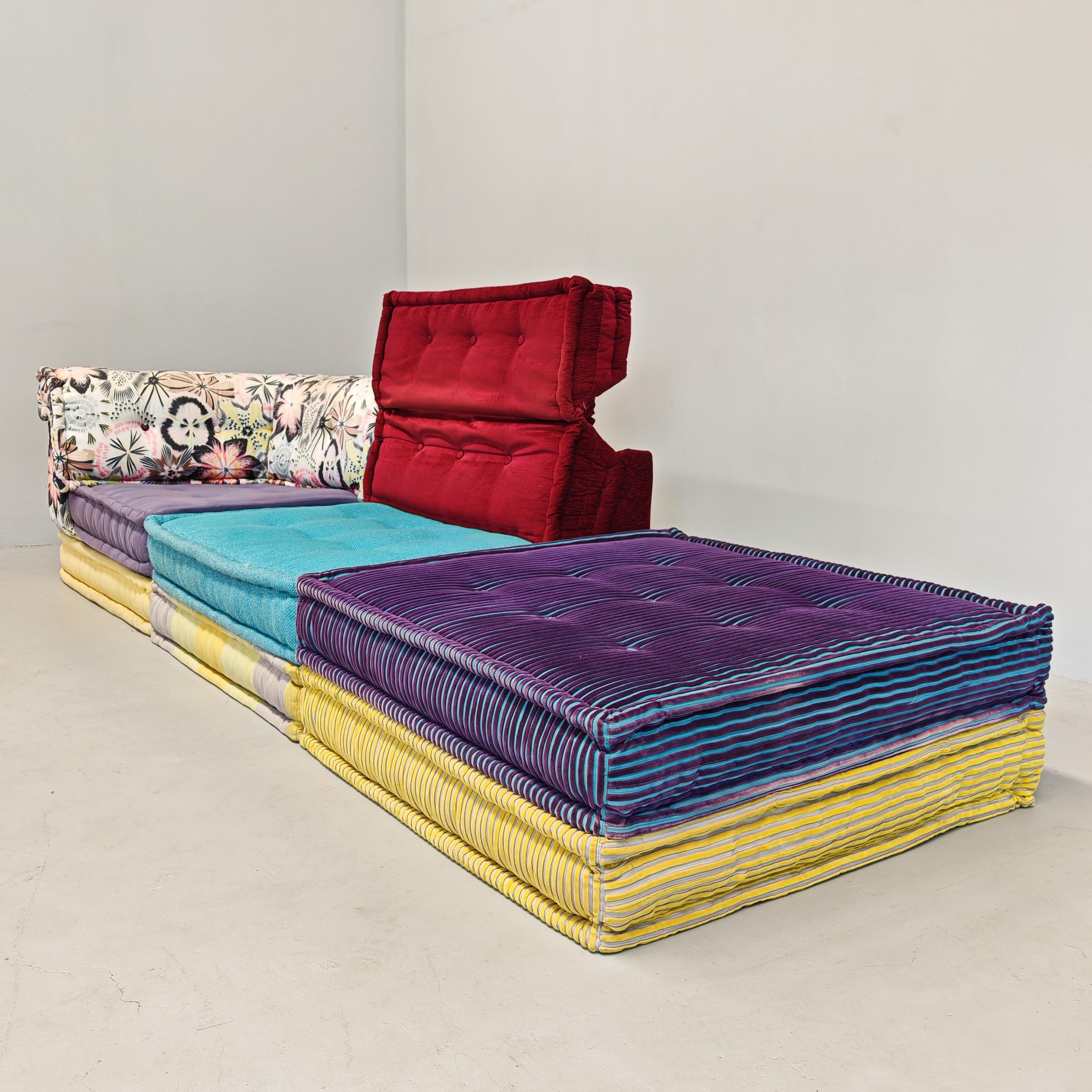 Mah Jong Roche Bobois Canapé 8 pièces par H. Hopfer tissus fins Missoni en vente 6