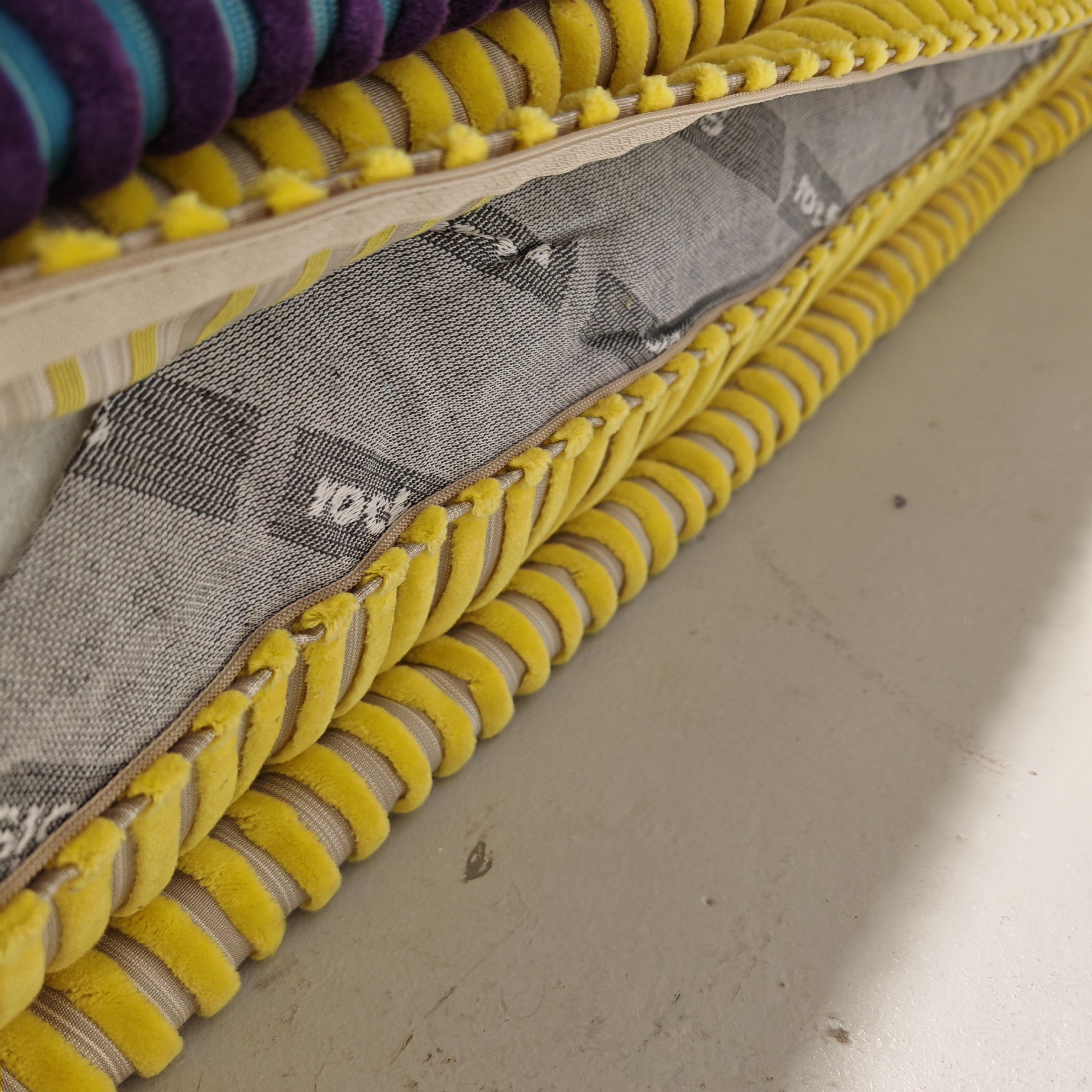 Mah Jong Roche Bobois Canapé 8 pièces par H. Hopfer tissus fins Missoni en vente 9