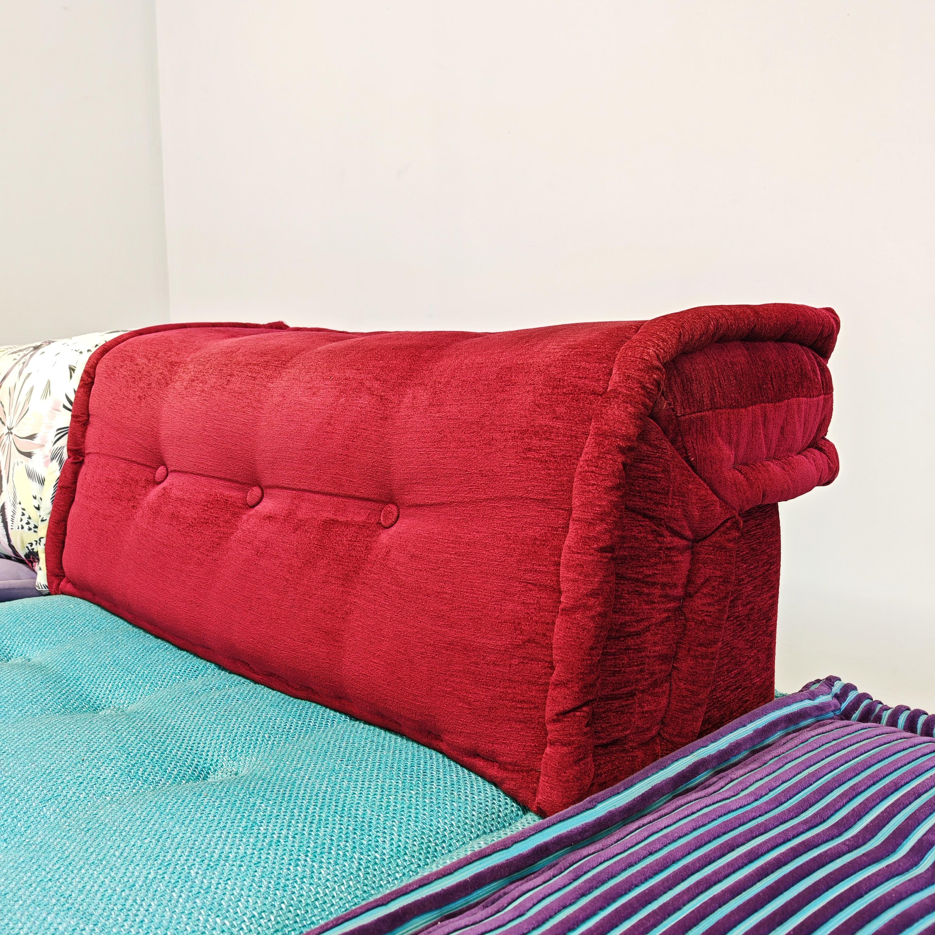 20th Century Mah Jong Roche Bobois Canapé 8 pièces par H. Hopfer tissus fins Missoni en vente