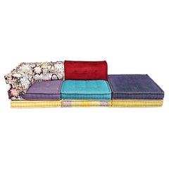 Mah Jong Roche Bobois 8-teiliges Sofa von H. Hopfer feine Missoni Stoffe