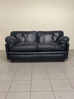 Divano a 2 posti modello Poppy di Tito Agnoli per Poltrona Frau, 1970